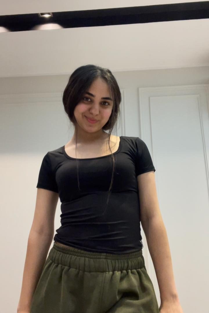 Black 2 in 1 Basic Top