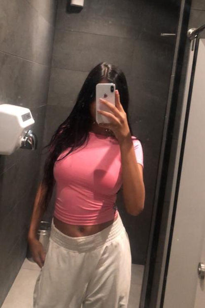 Pink Shades 2 in 1 Basic Top