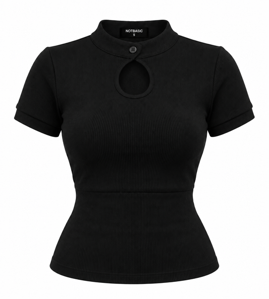 Eclipse sculpted top