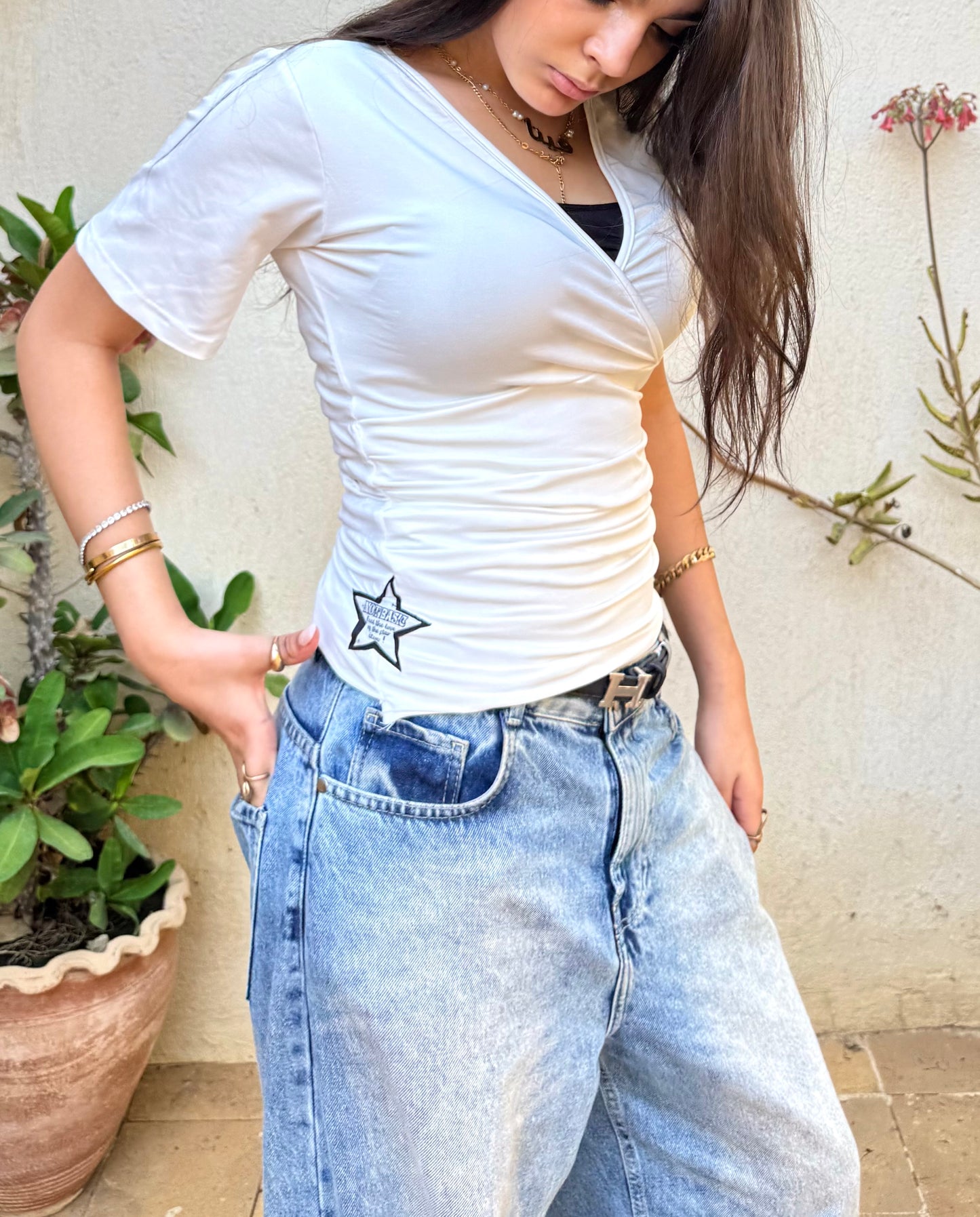 V-wrapped Top
