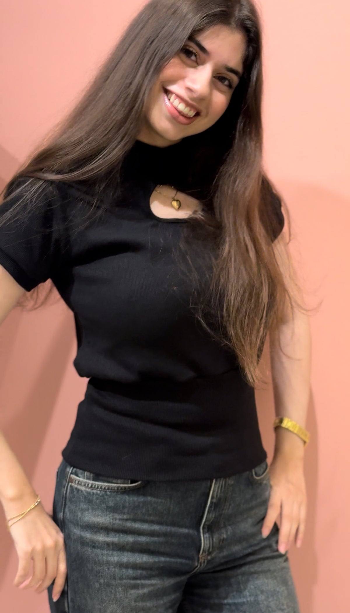 Eclipse sculpted top