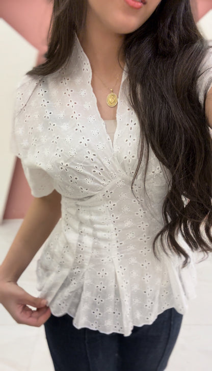 Bloom cotton corset