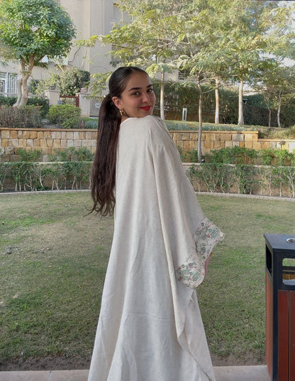 Butterfly indian embroidered abaya