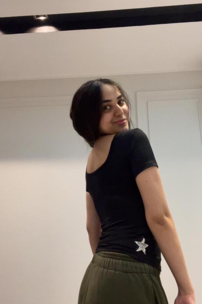 Black 2 in 1 Basic Top